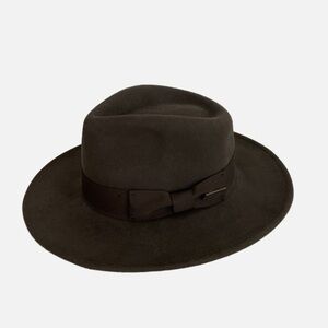 Indiana Jones Men’s Fedora Dorfman-Pacific Hat Small Brown